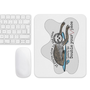 Slow-Start Sloth Mouse pad